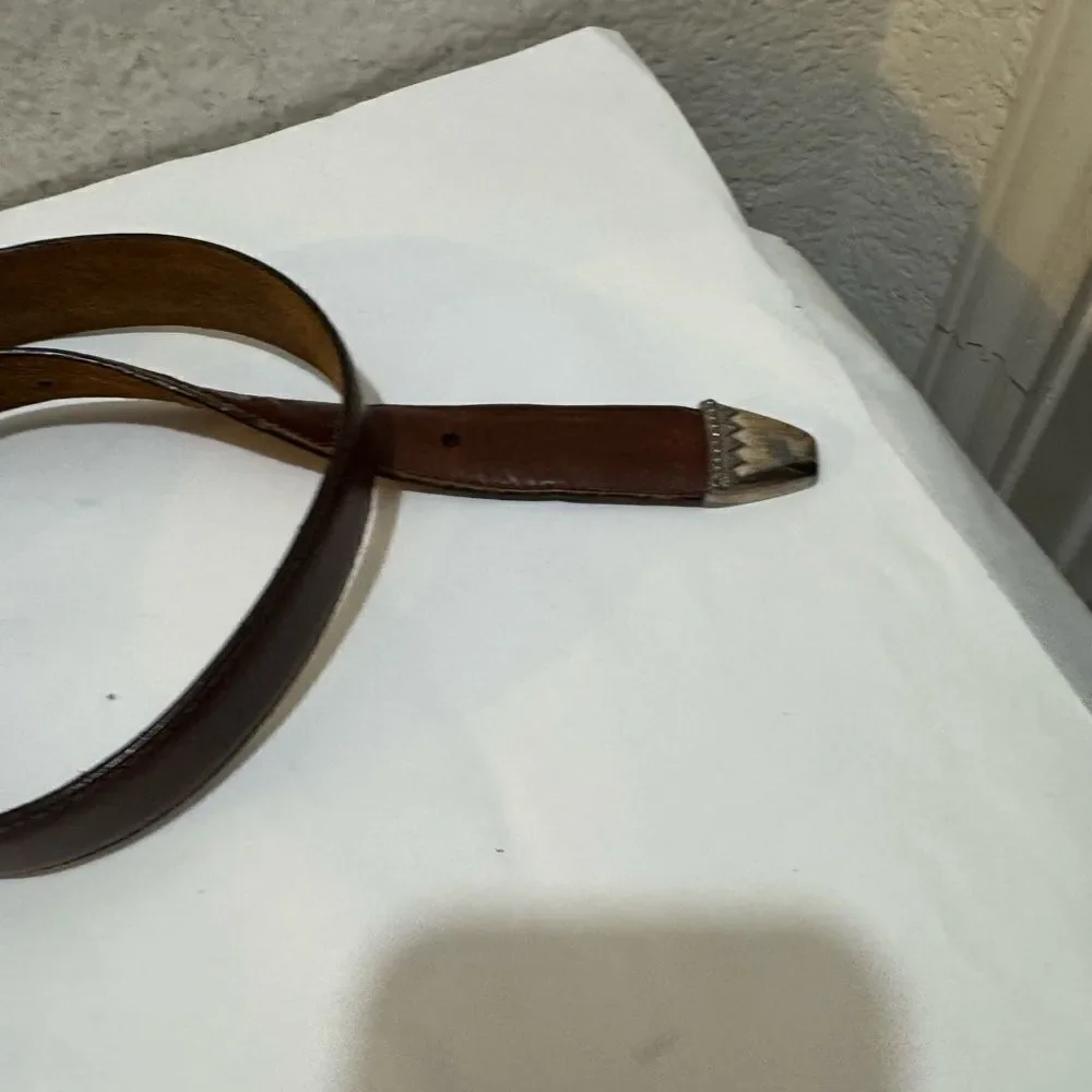Vintage Brighton Leather Belt